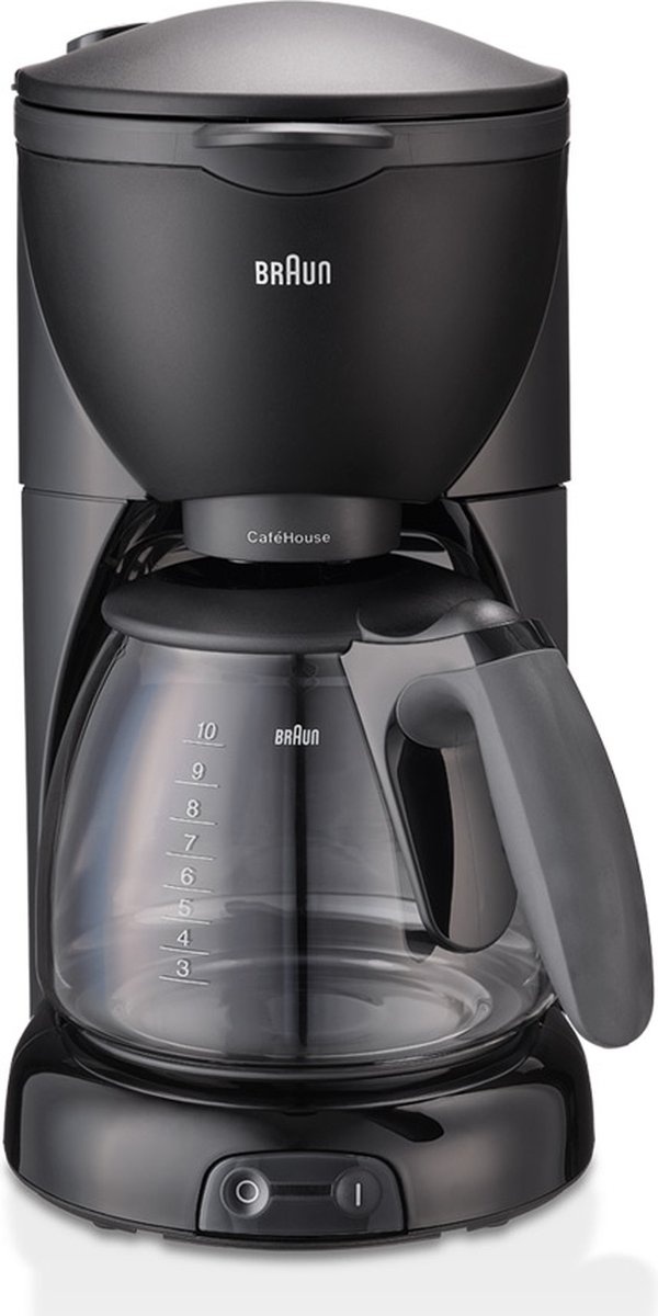 Braun CaféHouse PurAroma Plus KF 560/1 BK - Koffiezetapparaat