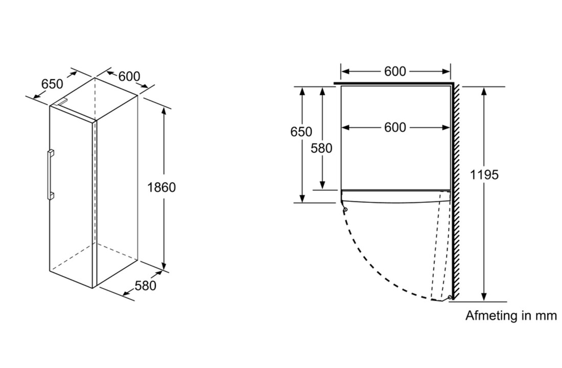 Bosch GSN33VWEP  - Vrieskast