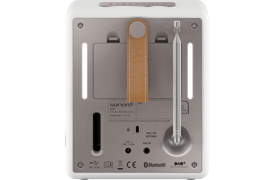 Sonoro EASY SO-120 V2 Wit - Radio