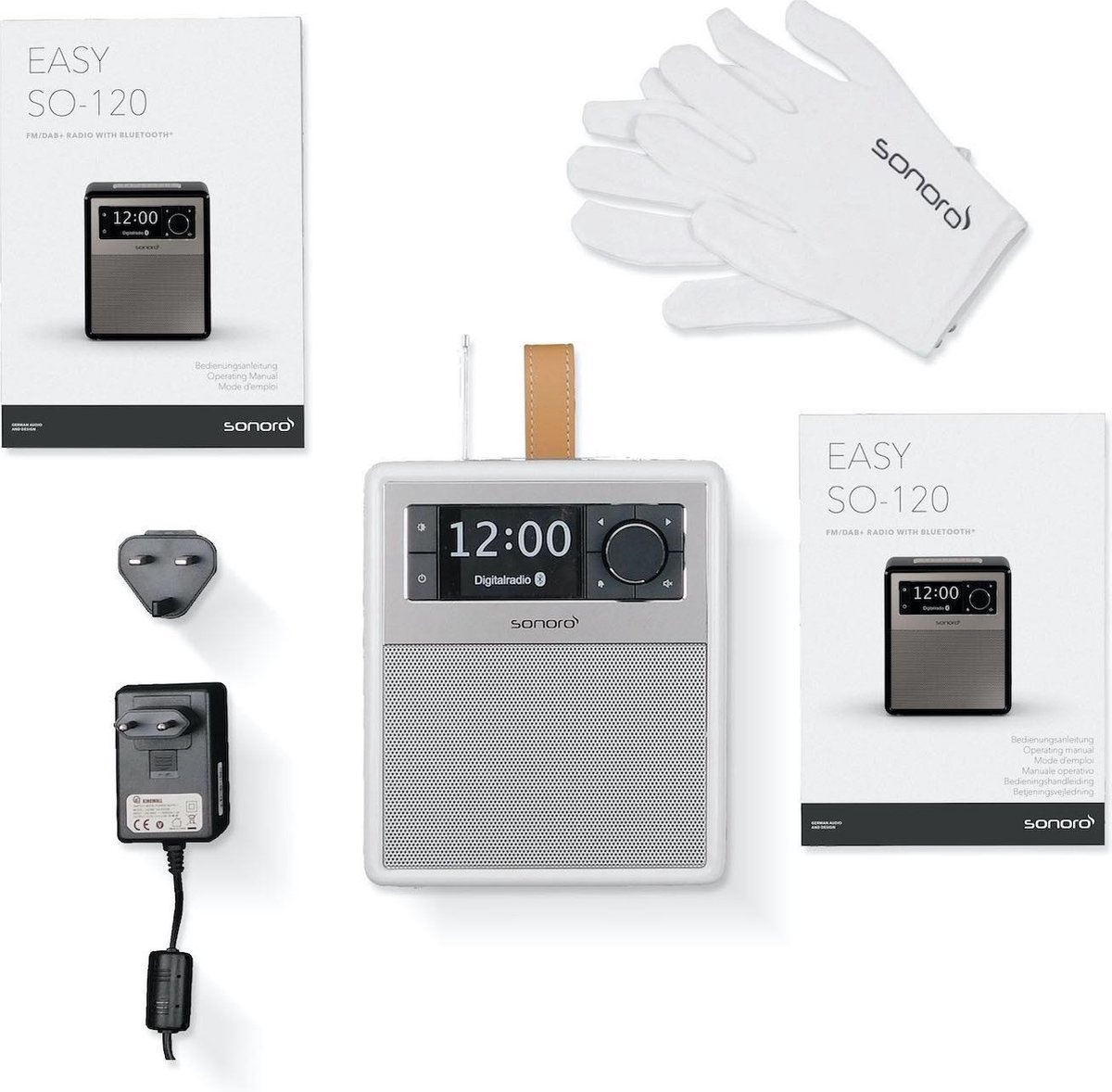 Sonoro EASY SO-120 V2 Wit - Radio