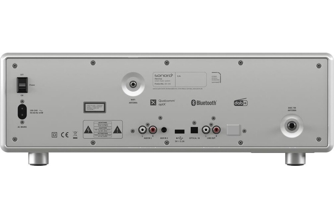 Sonoro PRESTIGE X Silver - Radio