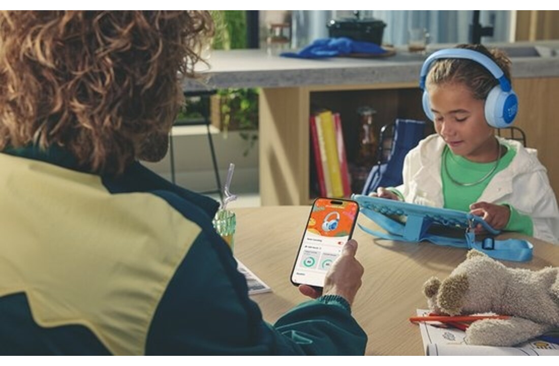 JBL Junior 470NC Blauw - Kinder koptelefoon