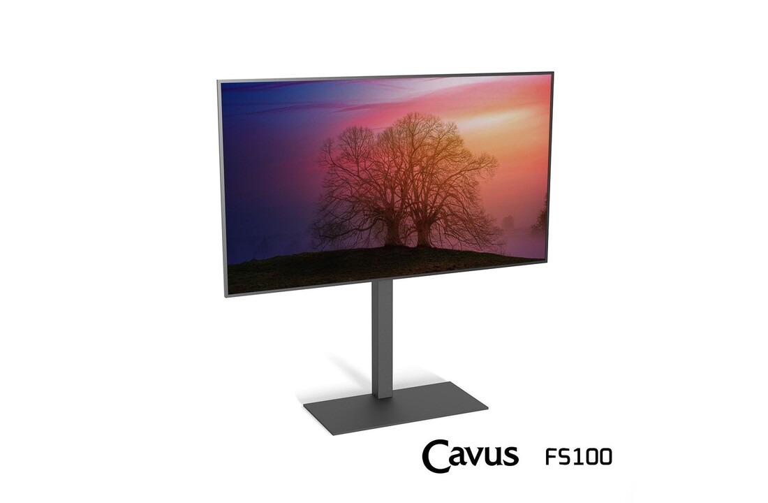 Cavus CAV-FS100 Draaibare TV Vloerstandaard Basic (37 - 65 inch)