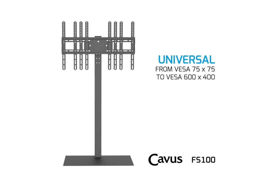 Cavus CAV-FS100 Draaibare TV Vloerstandaard Basic (37 - 65 inch)