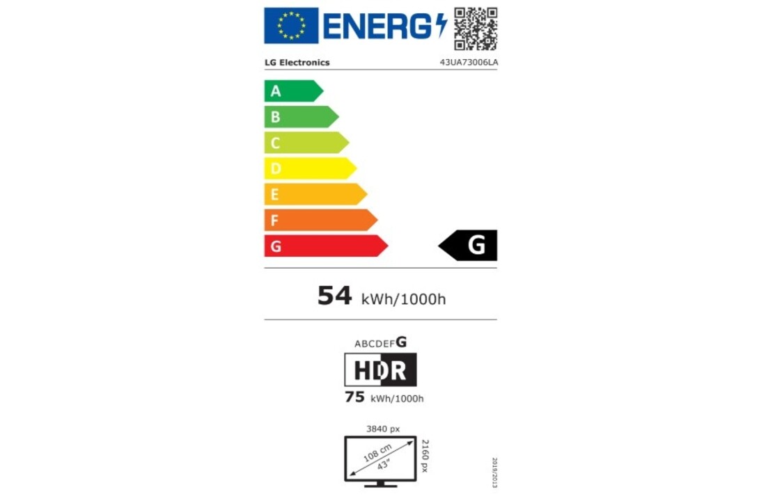 LG 43UA73006LA (2025) - LED TV