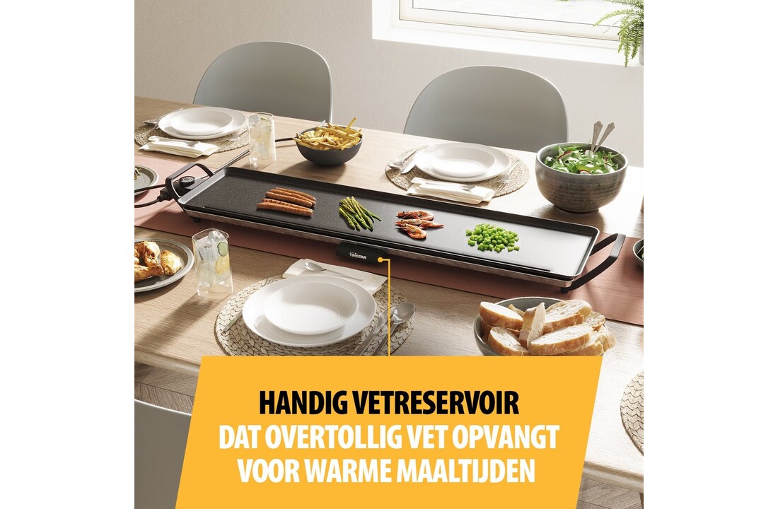 Tristar BP-2669 Slim XL - Bakplaat