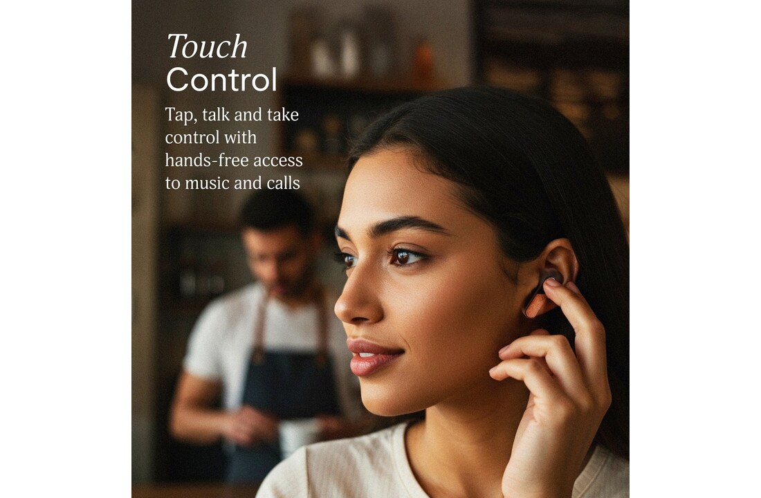 House of Marley Trenchtown ANC Wireless Signature Black - Draadloze oordopjes