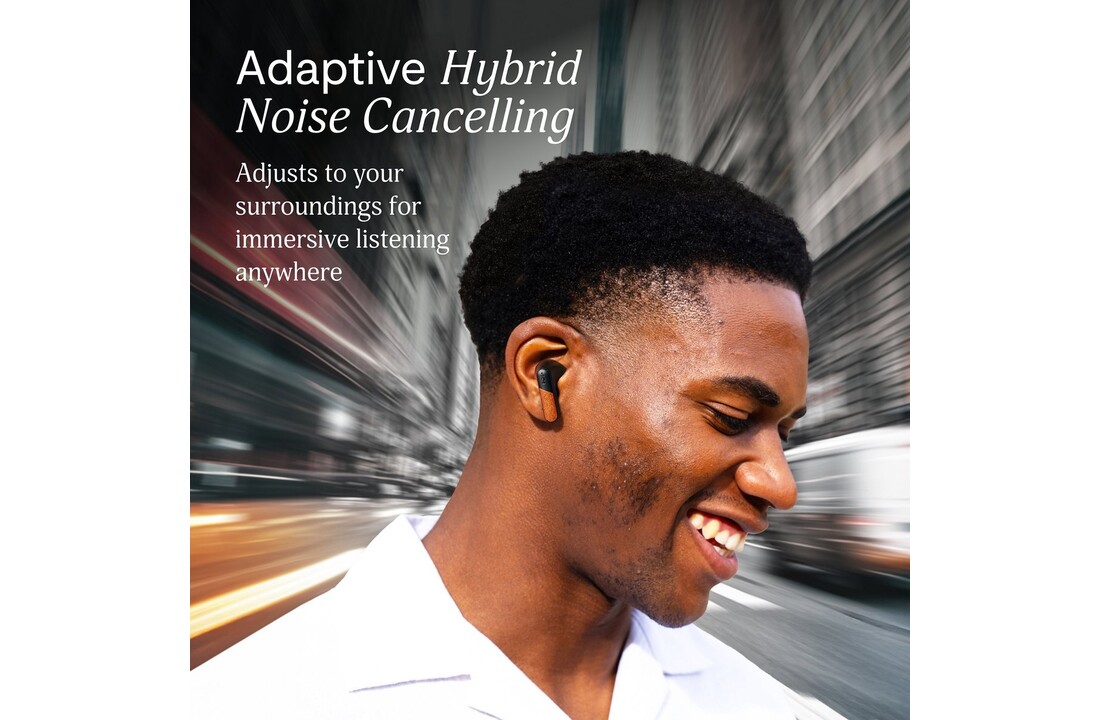 House of Marley Trenchtown ANC Wireless Signature Black - Draadloze oordopjes