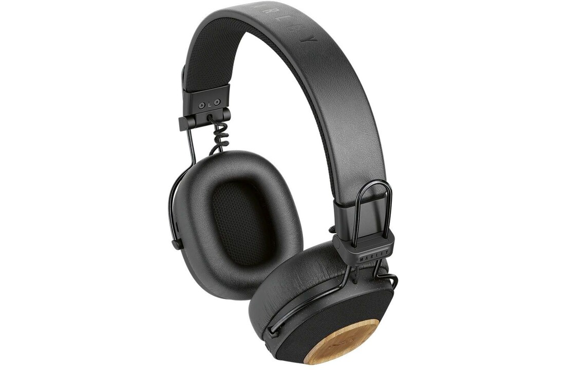 House of Marley Positive Vibration Riddim Signature Black - Draadloze koptelefoon