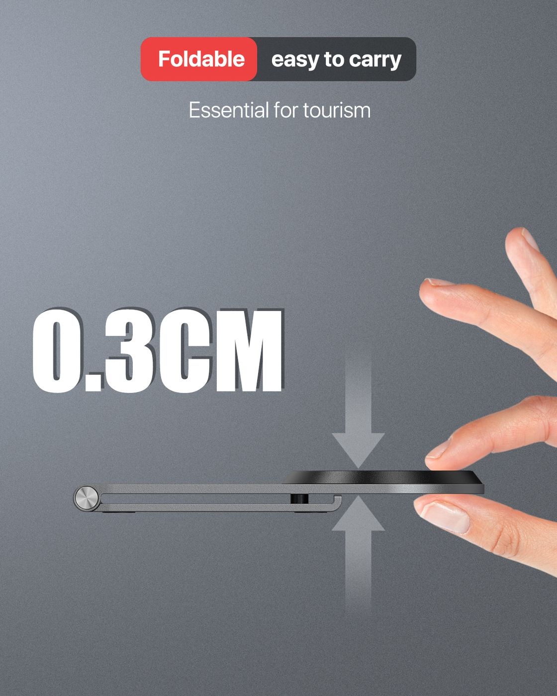 Veger Q7 15W Draadloze opklapbare snellader