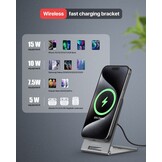 Veger Q7 15W Draadloze opklapbare snellader