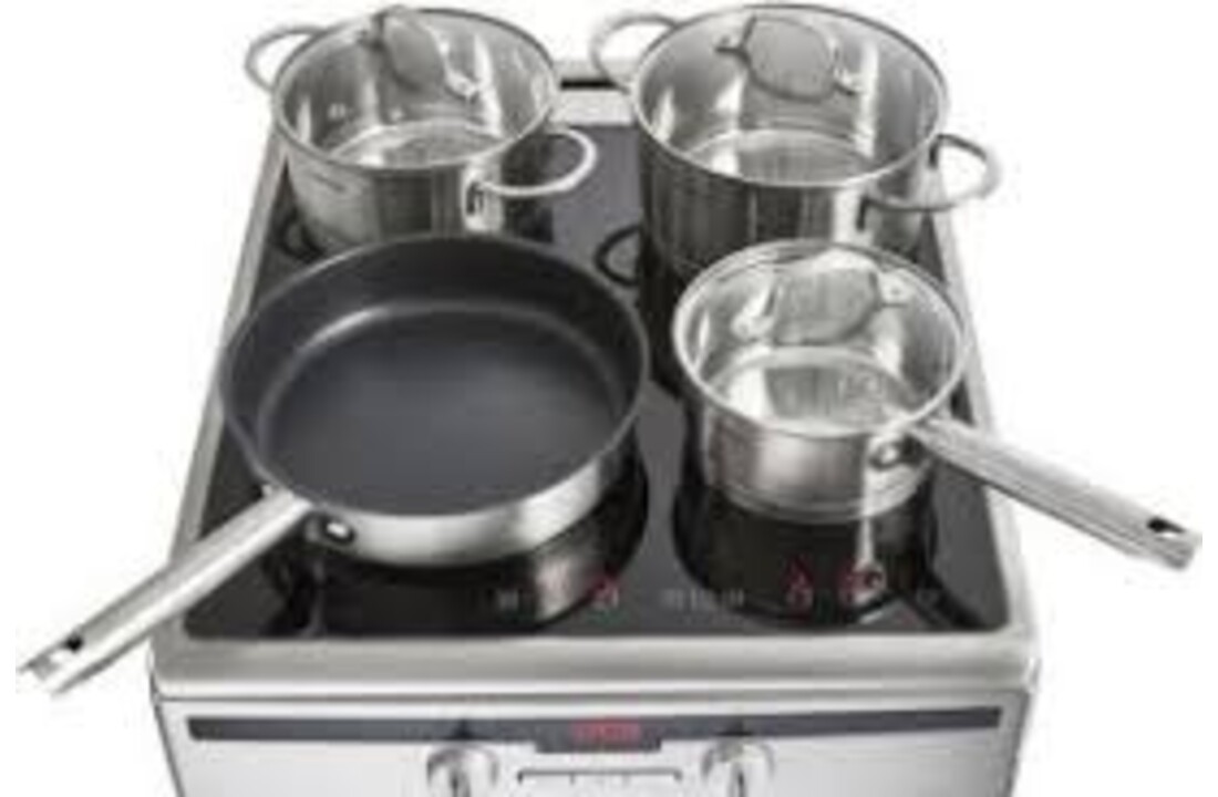 Inventum VFI5042RVS  - Inductiefornuis