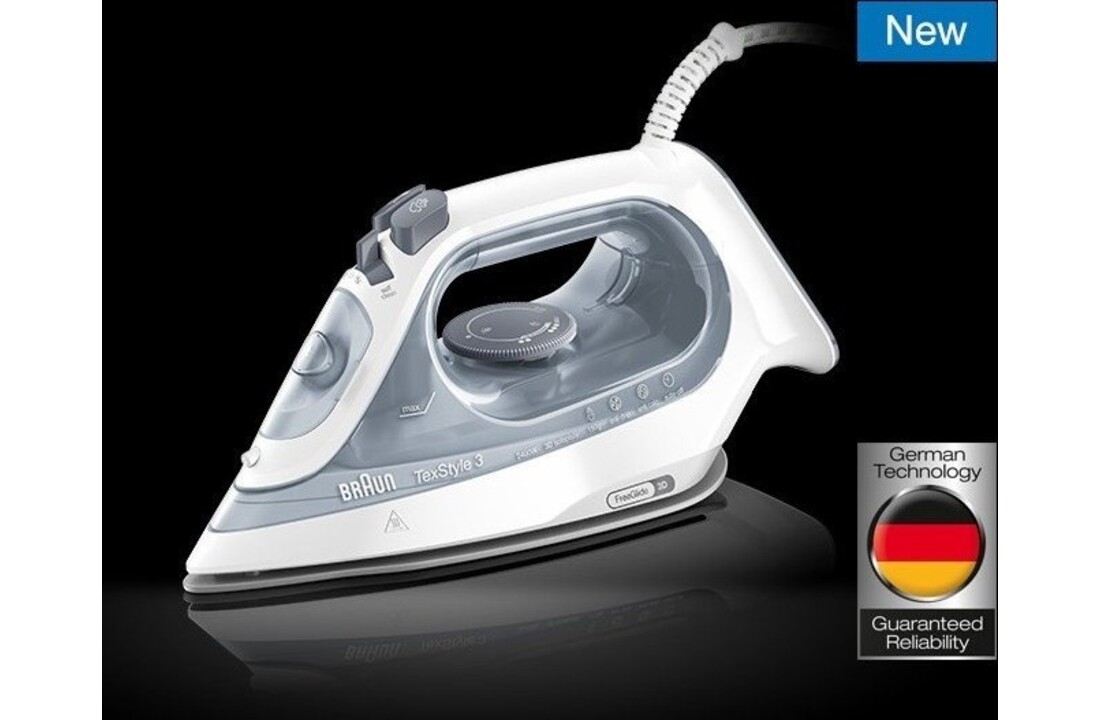 Braun TexStyle 3 SI 3054 GY - Stoomstrijkijzer