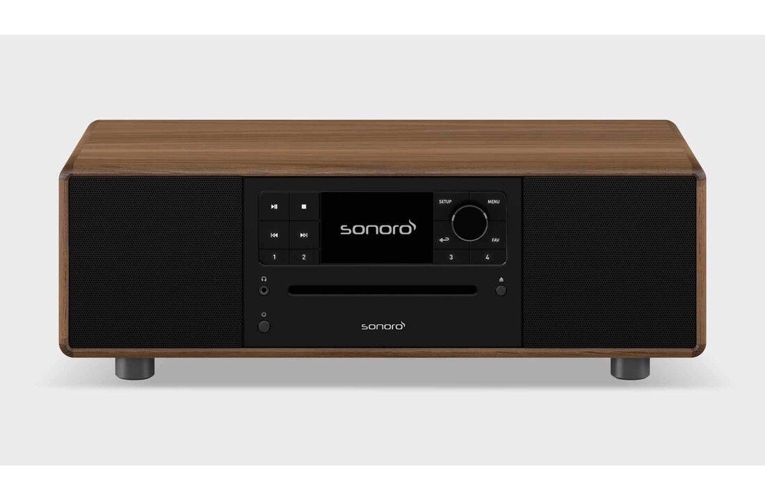 Sonoro PRESTIGE X Antraciet/Walnoot - Radio