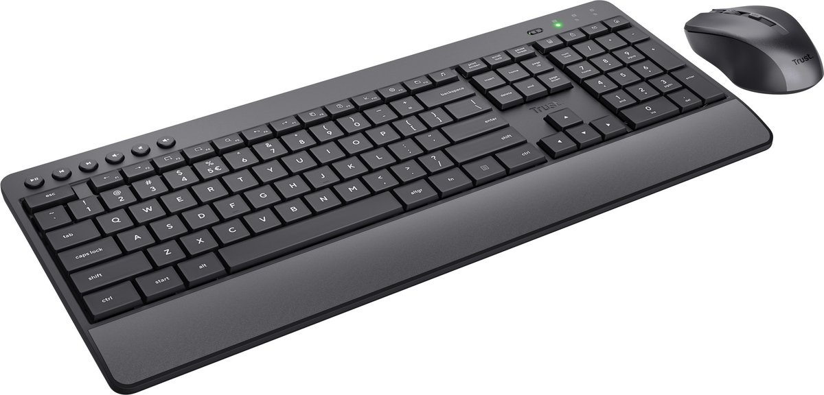 Trust Trezo Comfort - Toetsenbord + muis set