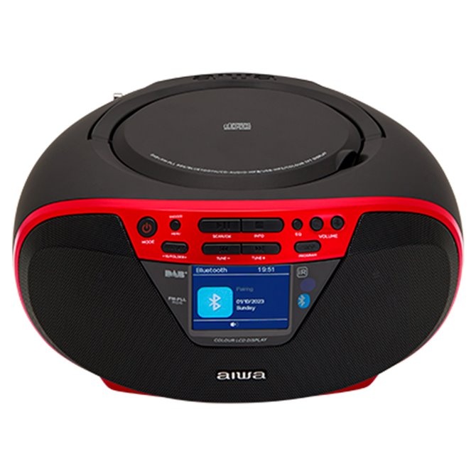 Aiwa BBTU-500DAB Rood - Radio