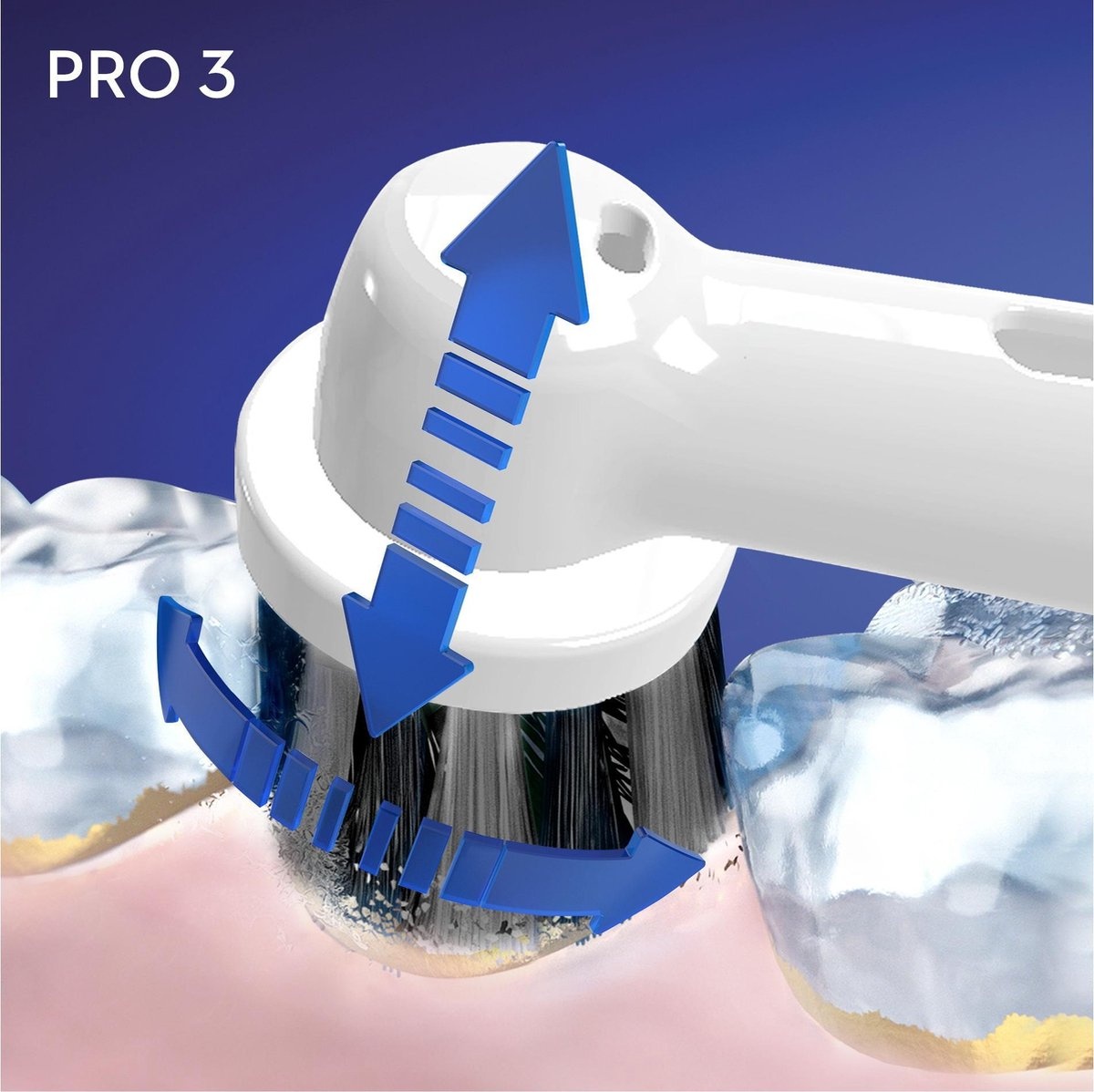 Oral-B Pro 3 3000 Pure Clean Zwart - Elektrische tandenborstel