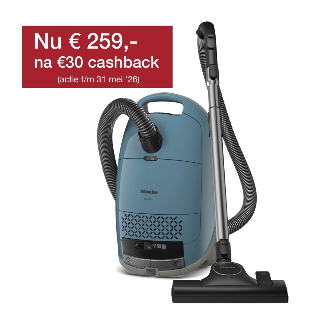 Miele Guard M1 Nordicblauw - Stofzuiger met zak.