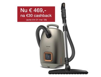 Miele Guard L1 Comfort XL Titanium - Stofzuiger met zak.
