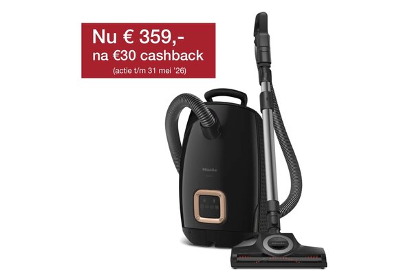 Miele Guard L1 Cat & Dog Flex Obsidiaanzwart - Stofzuiger met zak.