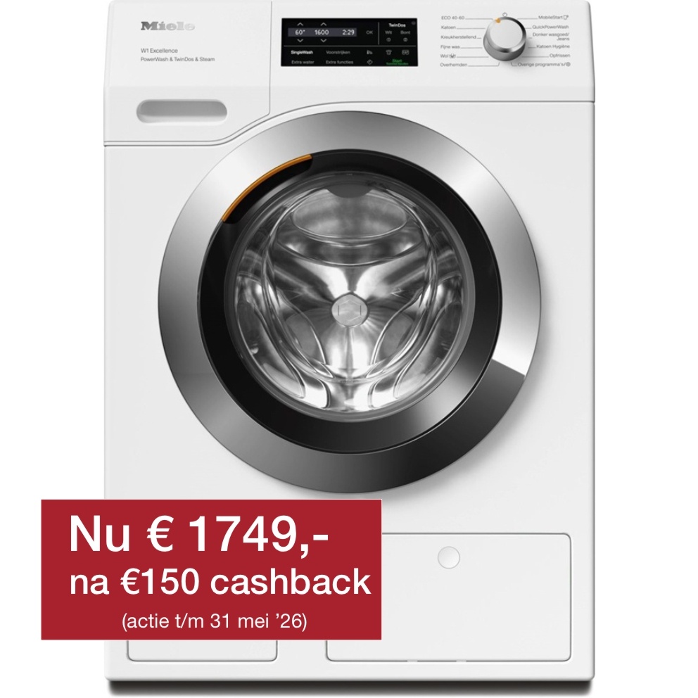 Miele WEJ 895 WPS Excellence PowerWash - Wasmachine
