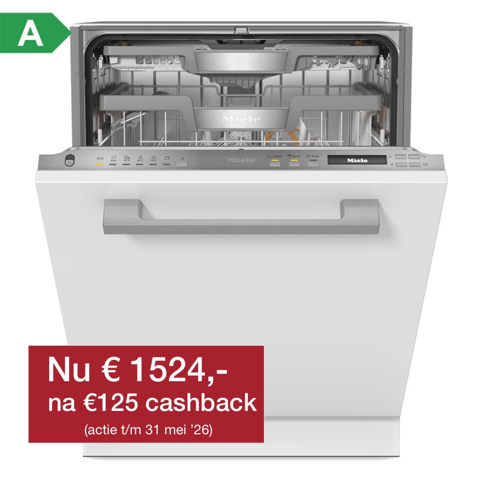 Miele G 7293 SCVi Excellence RVS - Inbouw vaatwasser.