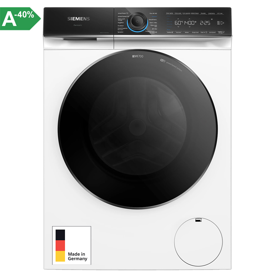 Siemens WG54B20CNL iQ700 - Premium Wasmachine.