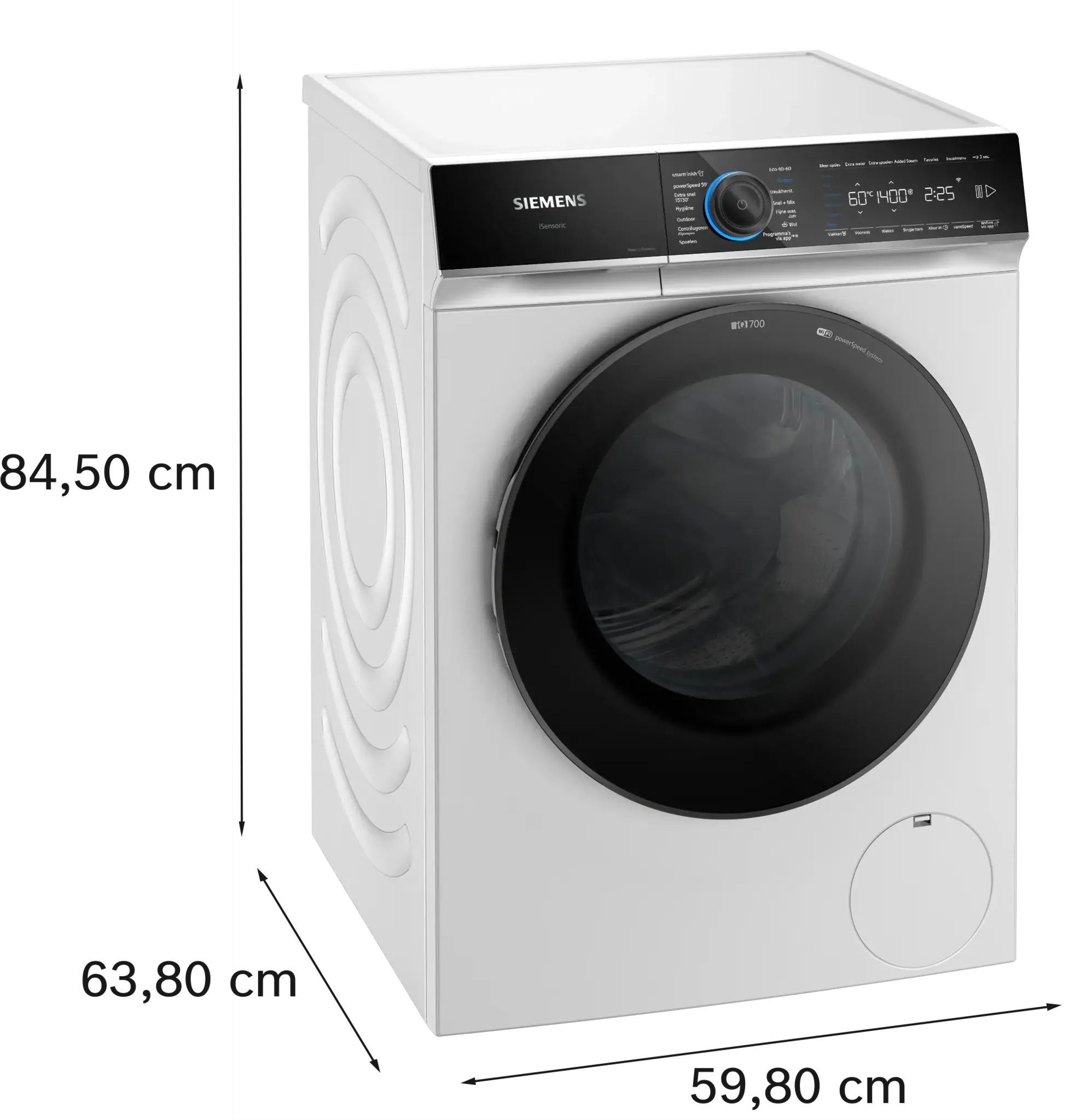 Siemens WG54B20CNL iQ700 - Premium Wasmachine.