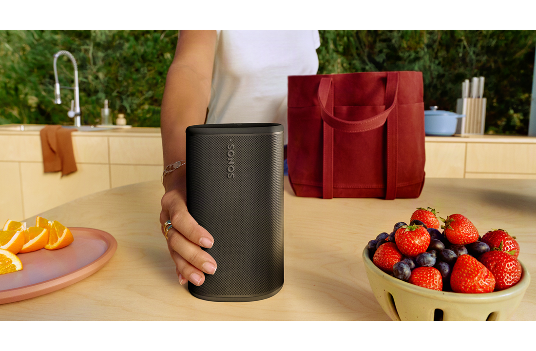 Sonos Play Zwart  - Draadloze waterdichte speaker.