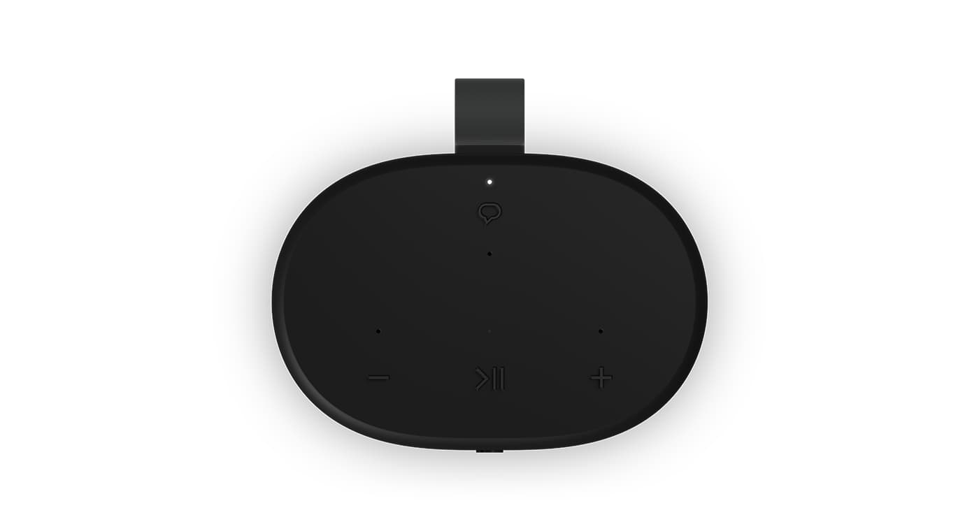 Sonos Play Zwart  - Draadloze waterdichte speaker.