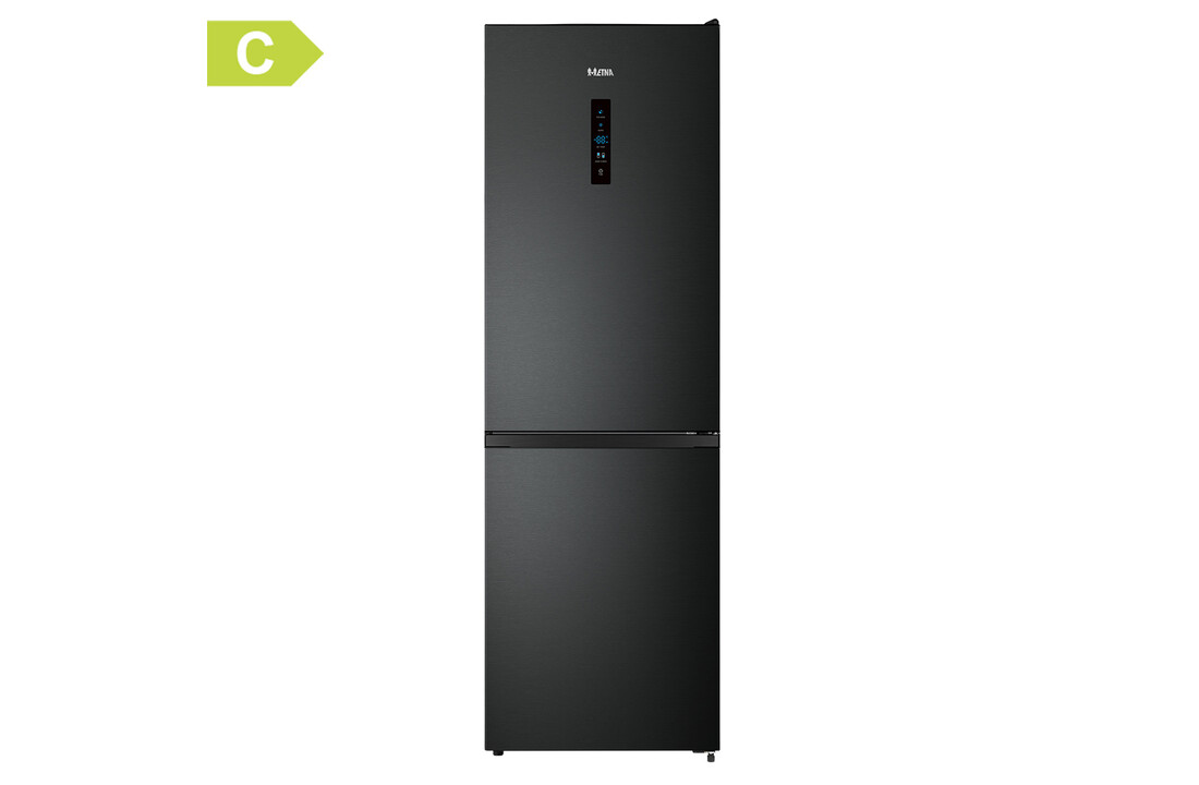 ETNA KCV385NZWA - Koel-vriescombinatie zwart.