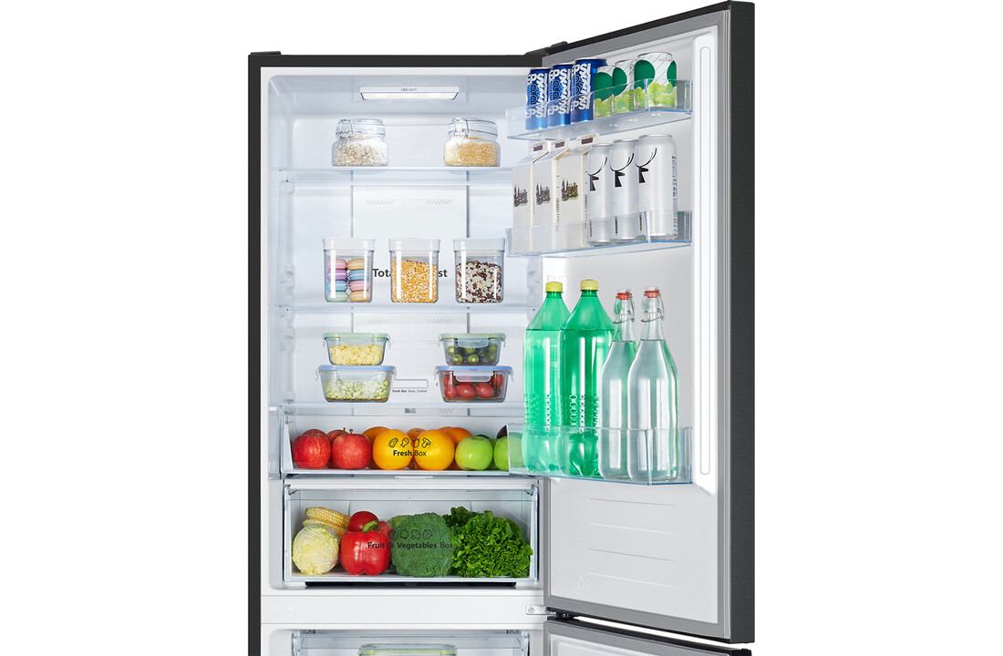 ETNA KCV385NZWA - Koel-vriescombinatie zwart.