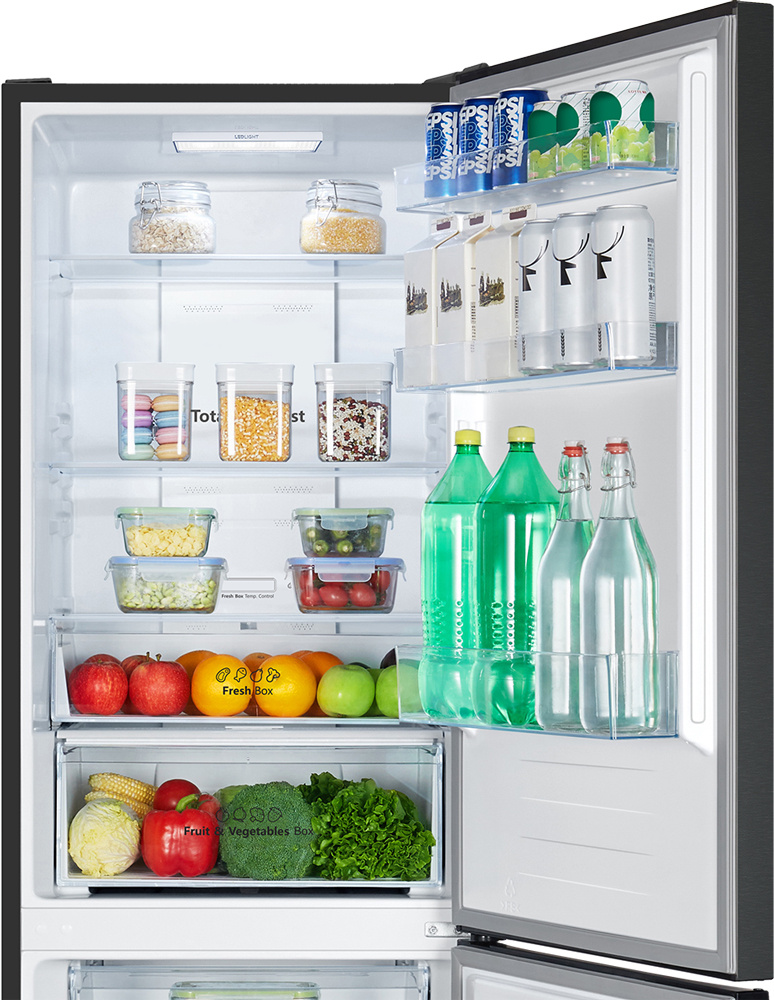 ETNA KCV385NZWA - Koel-vriescombinatie zwart.