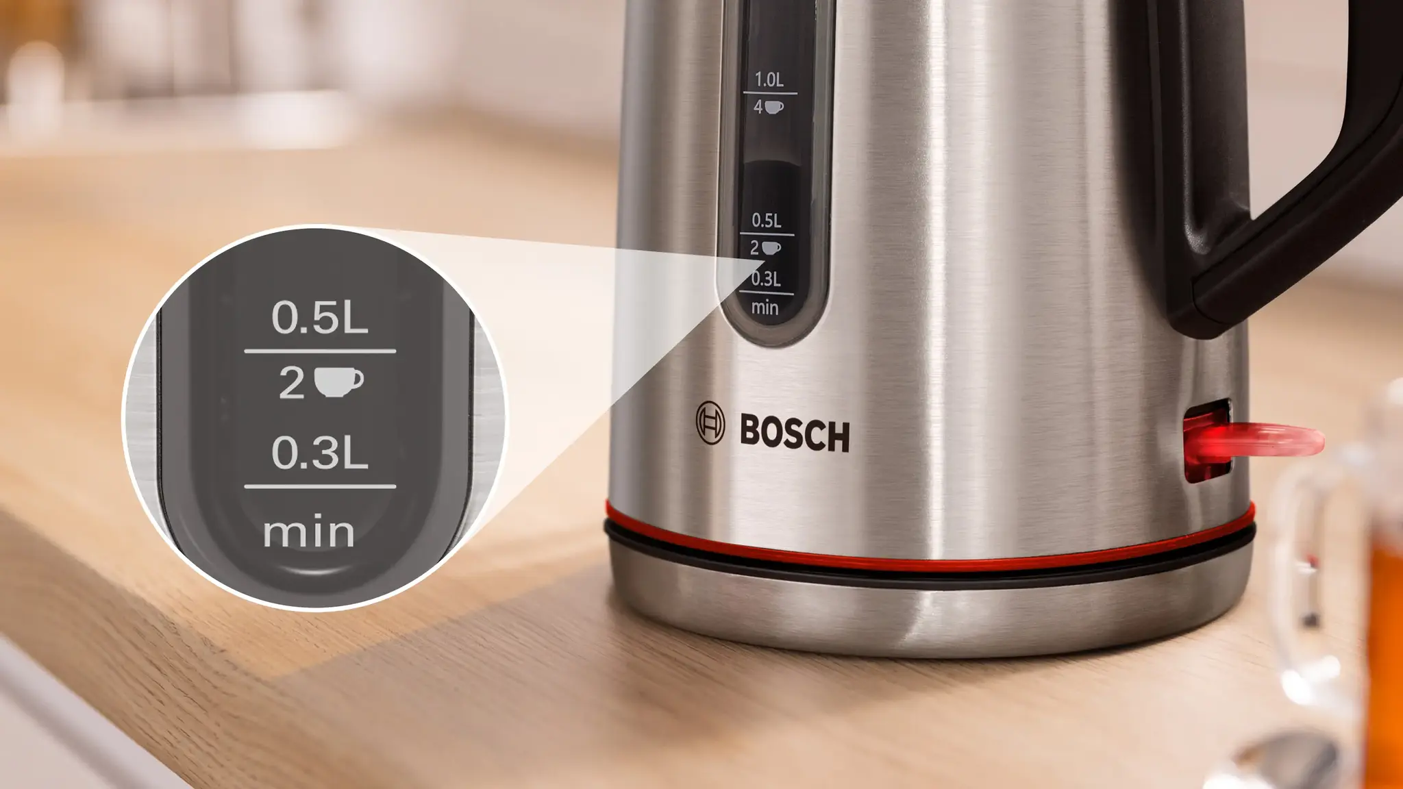 Bosch TWK5M440 MyMoment - Waterkoker RVS.