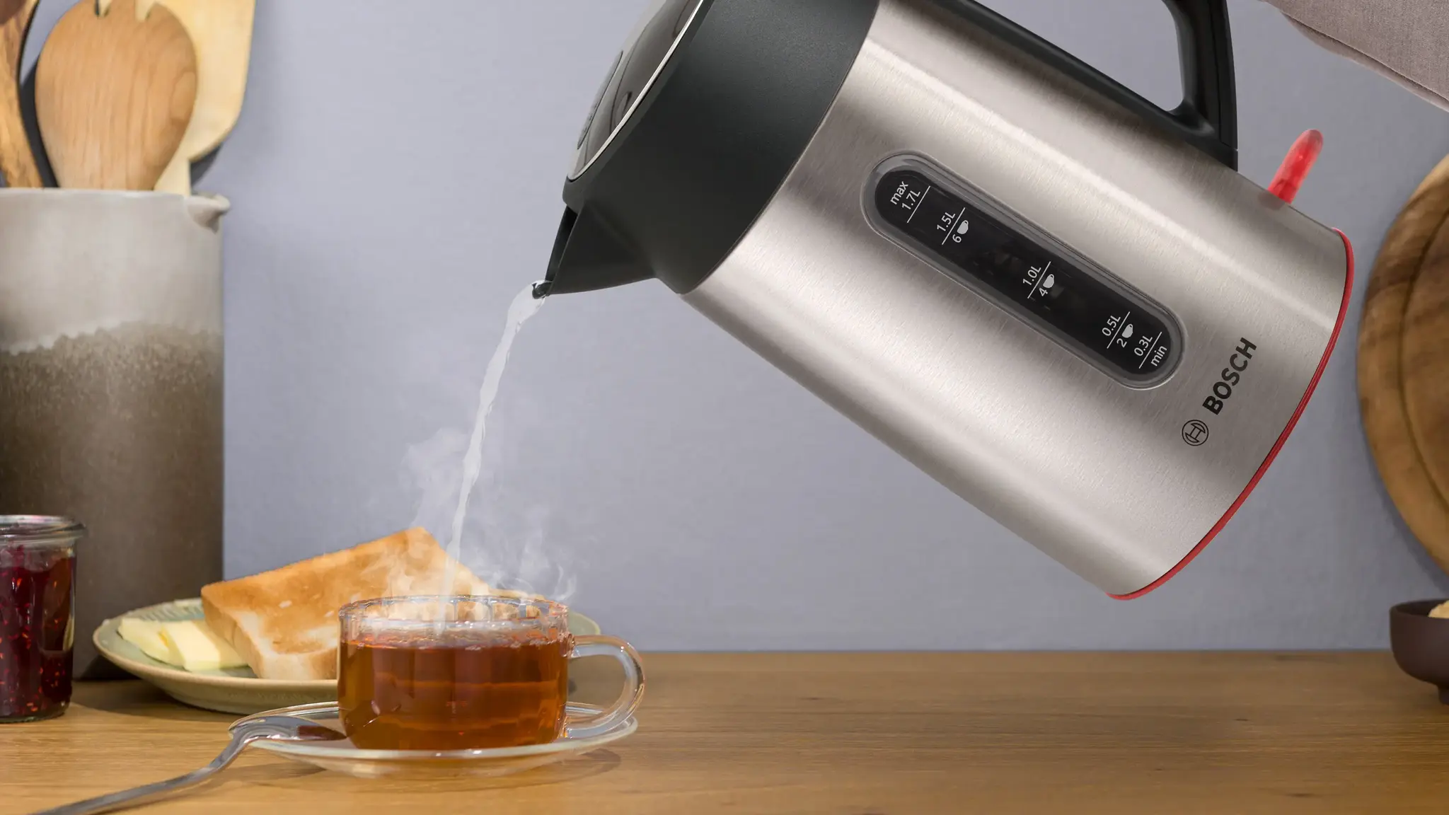 Bosch TWK5M440 MyMoment - Waterkoker RVS.