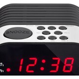 Lenco CR-07 Wit - Wekkerradio