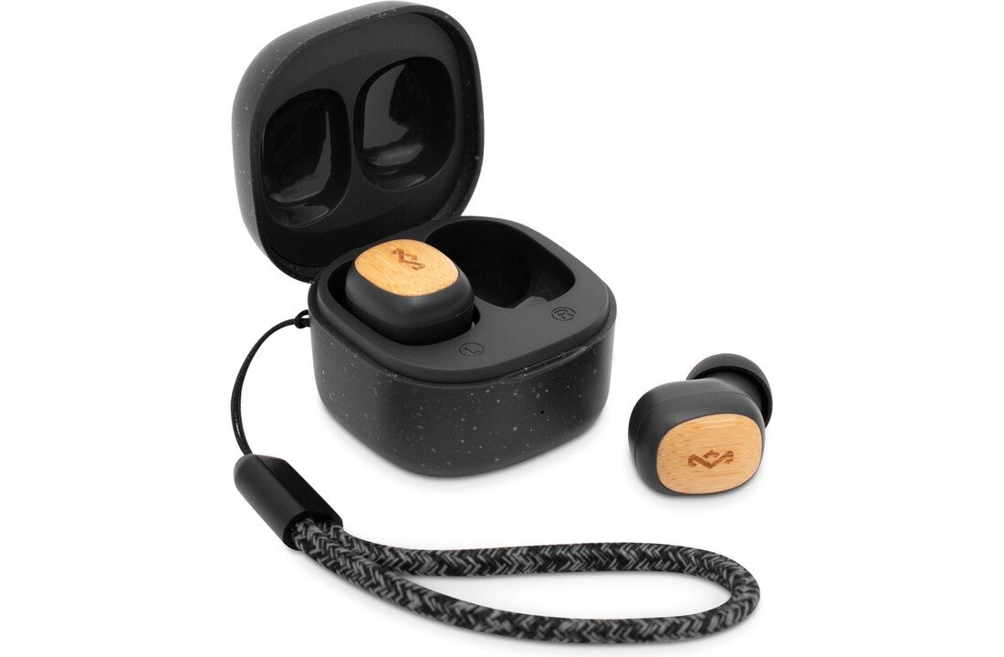 House of Marley Smile Jamaica Mini True Wireless Signature Black - Draadloze oordopjes