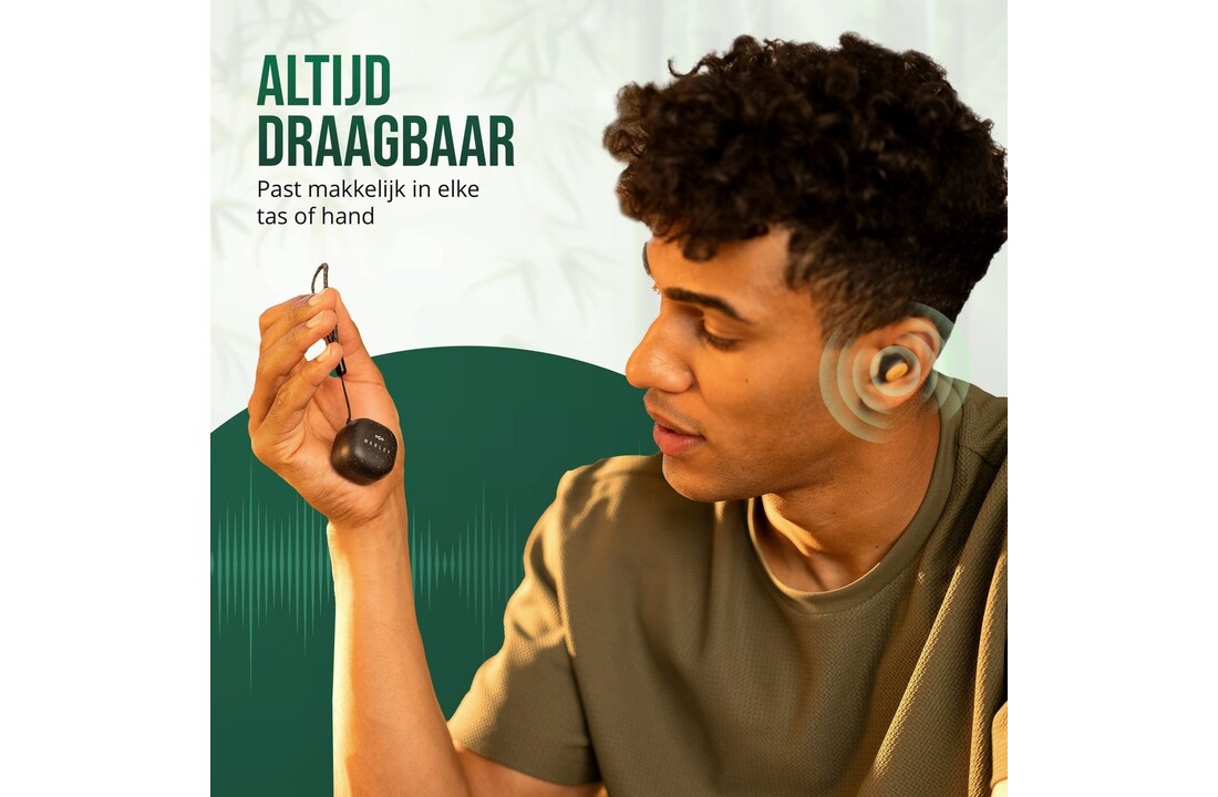 House of Marley Smile Jamaica Mini True Wireless Signature Black - Draadloze oordopjes