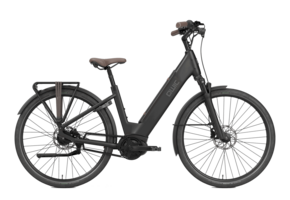 Qwic Elan Tour 500Wh Dames - Asphalt Black