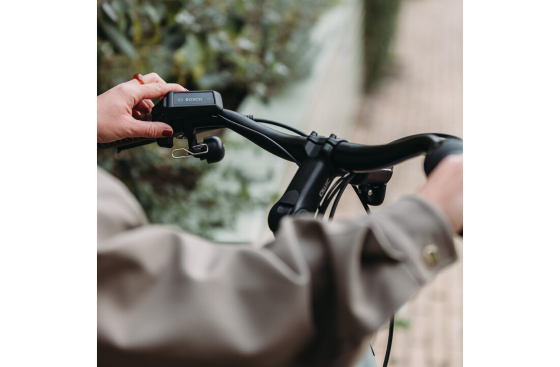 Qwic Elan Tour 500Wh Dames - Asphalt Black