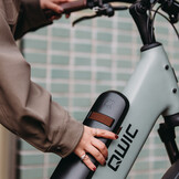 Qwic Elan Tour 500Wh Dames - Asphalt Black