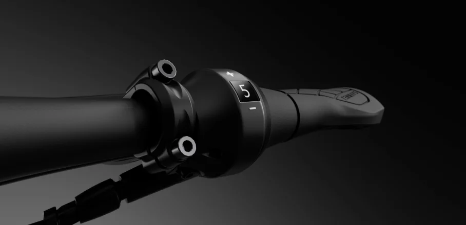 Tenways AGO Air 560 Wh Belt E-bike - Walnut Brown