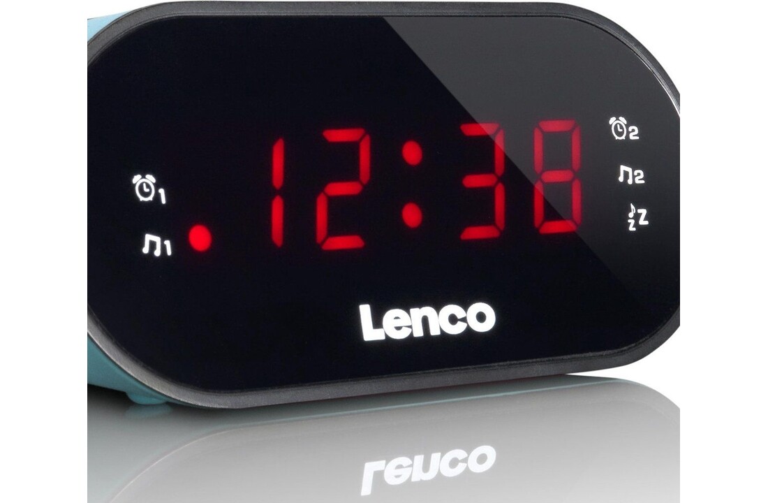 Lenco CR-07 Blauw - Wekkerradio
