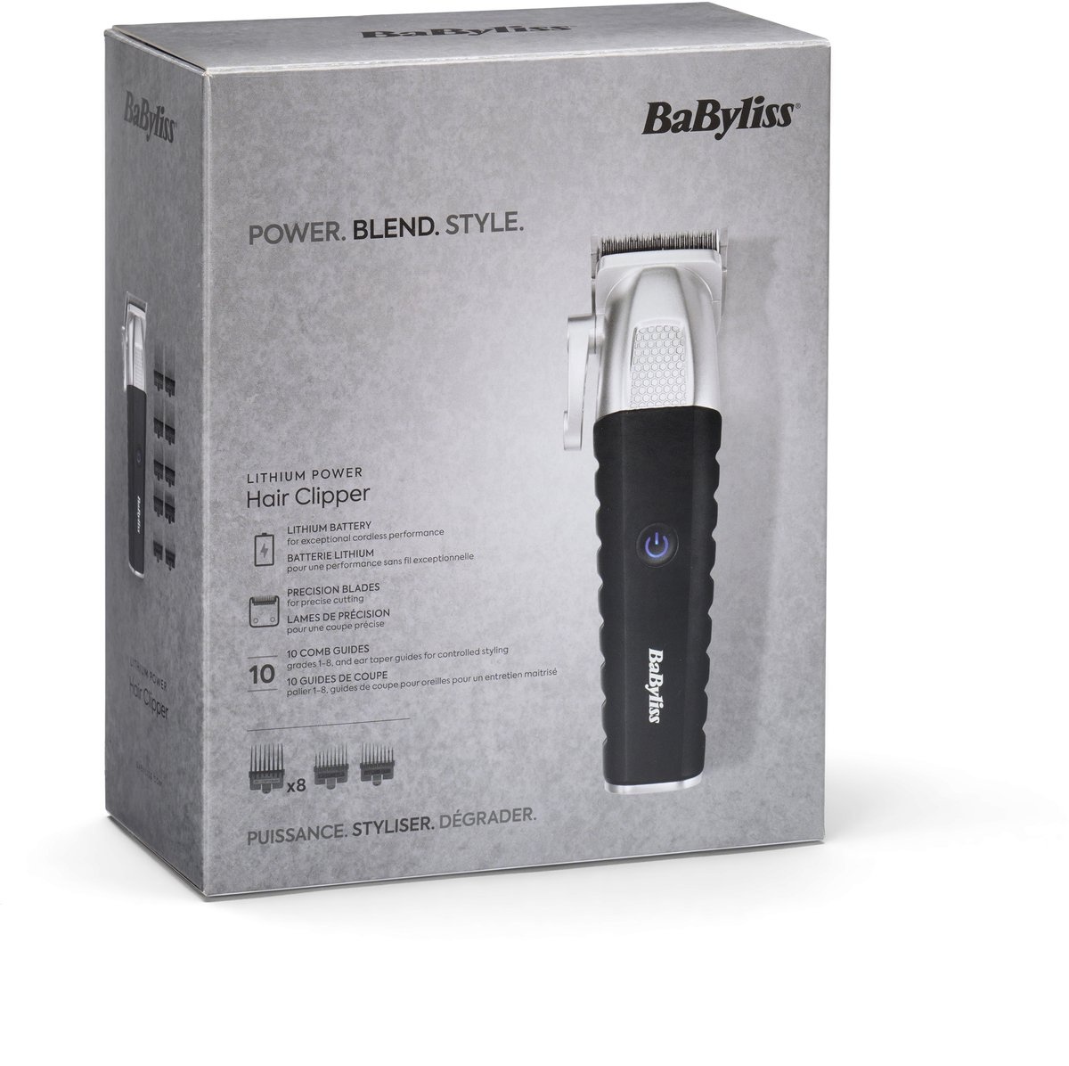 BaByliss Lithium Power E812E - Tondeuse