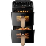 Philips 4000 Series Stacked Dual Basket NA462/70 - Hetelucht friteuse