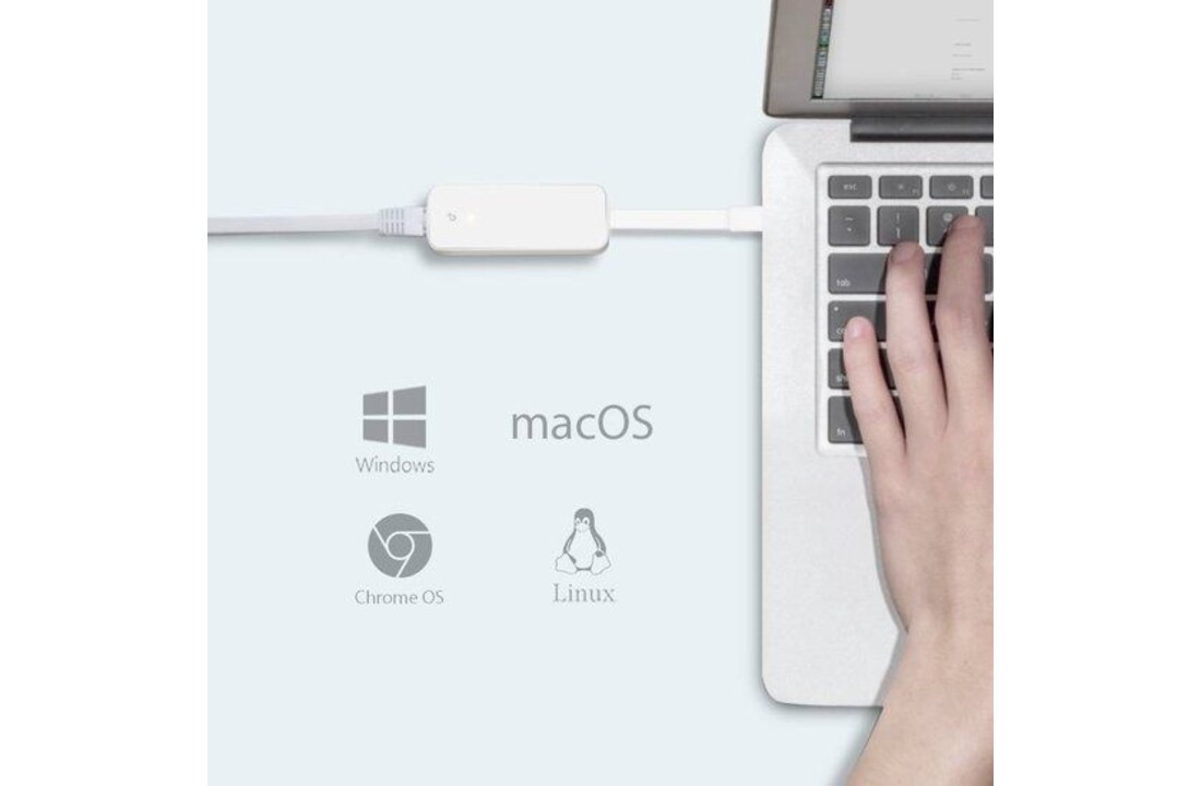 TP-Link UE300C USB Type-C naar RJ45 Gigabit Ethernet - Netwerkadapter