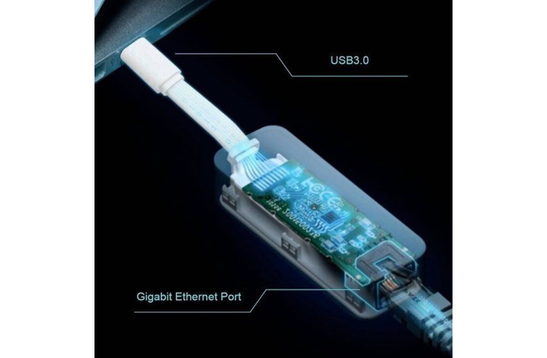 TP-Link UE300C USB Type-C naar RJ45 Gigabit Ethernet - Netwerkadapter