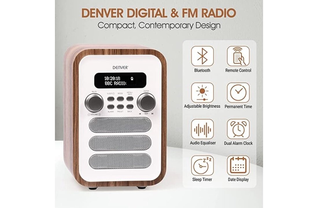 Denver DAB-48WHITE - Radio