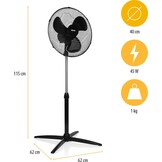 Tristar VE-5756 - Staande ventilator