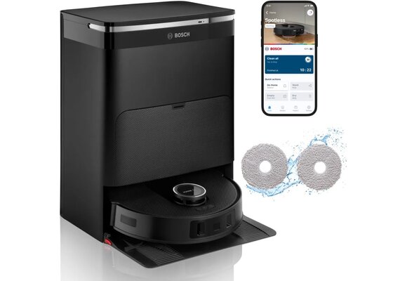 Bosch Spotless Max BCRDW3B - Robotstofzuiger